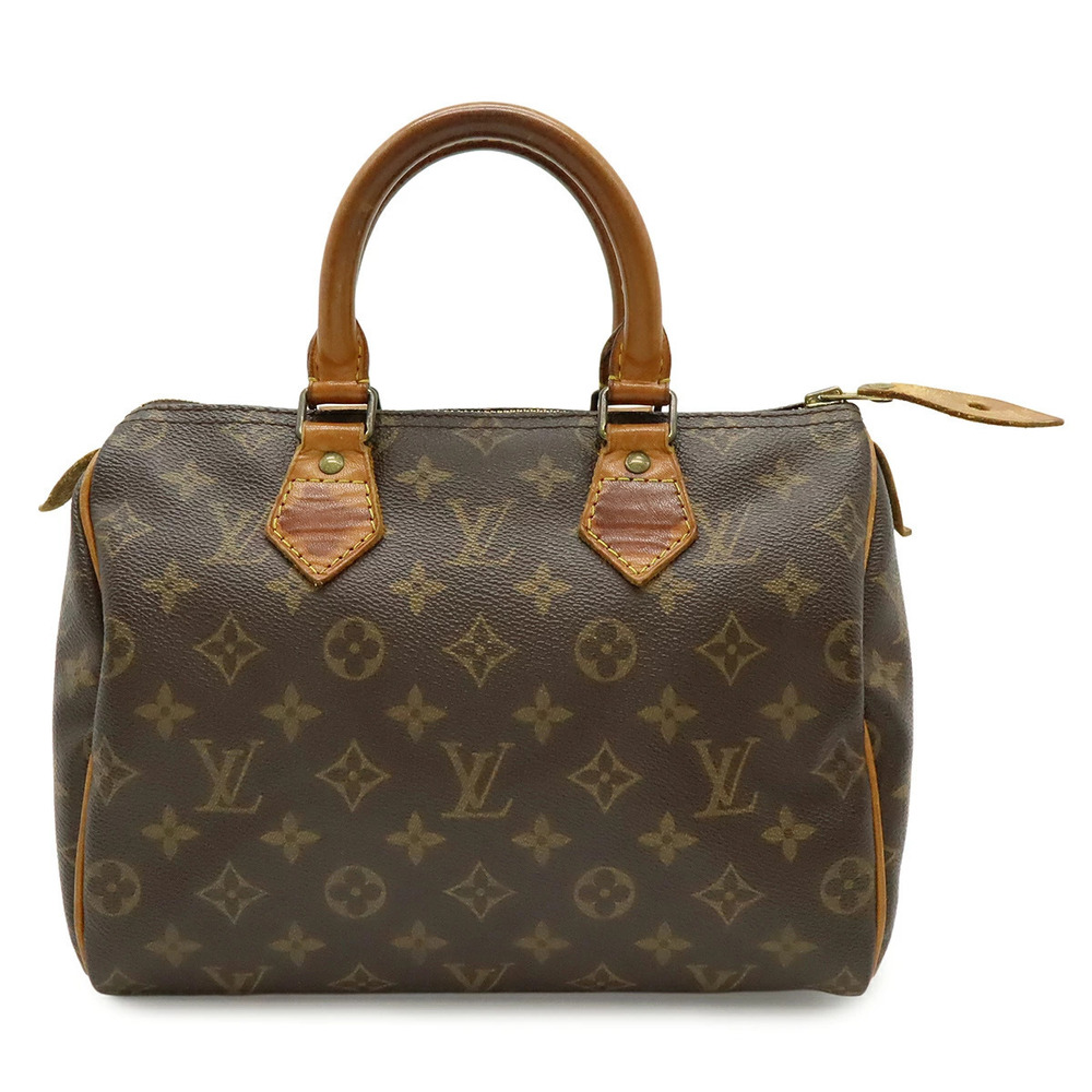 LOUIS VUITTON Monogram Speedy brown Boston Bag Handbag
